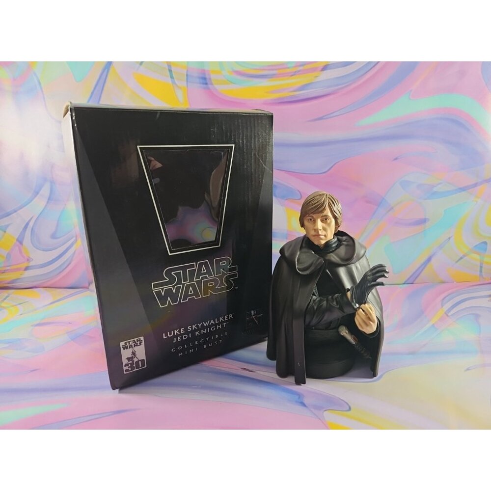 Star Wars Gentle Giant Luke Skywalker Jedi Knight Collectible Mini Bust /6500